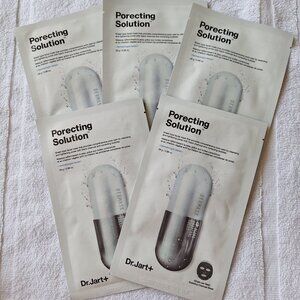 NEW 5 x Dr.Jart+ Porecting Solution Sheet Face Mask